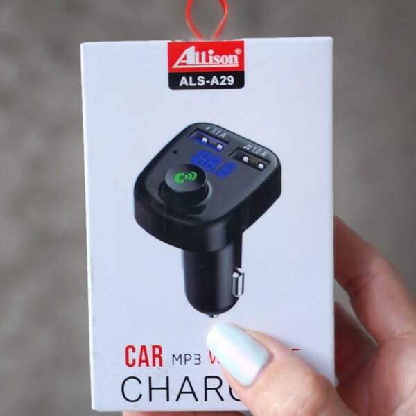 Transmisor FM Manos Libres Cargador usb Para Auto